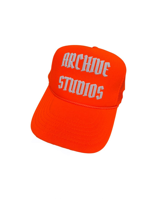 Orange Trucker Hat